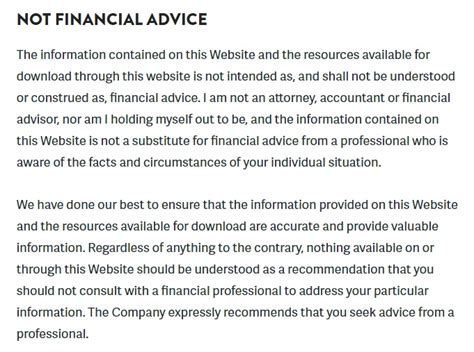 investment disclaimer past performance|Financial: Financial Disclaimers: Mitigating Risks in Investments.
